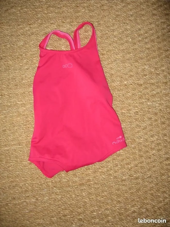 Maillot de Bain Rose Neuf Décathlon - photo numéro 2