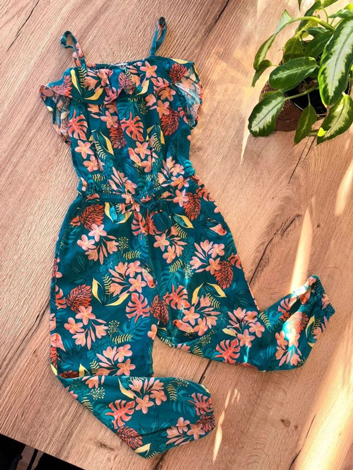 Combinaison fluide pantalon fleuri creeks 5 ans