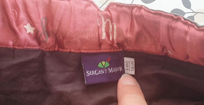 Jupe Sergent Major 6 ans - photo numéro 4