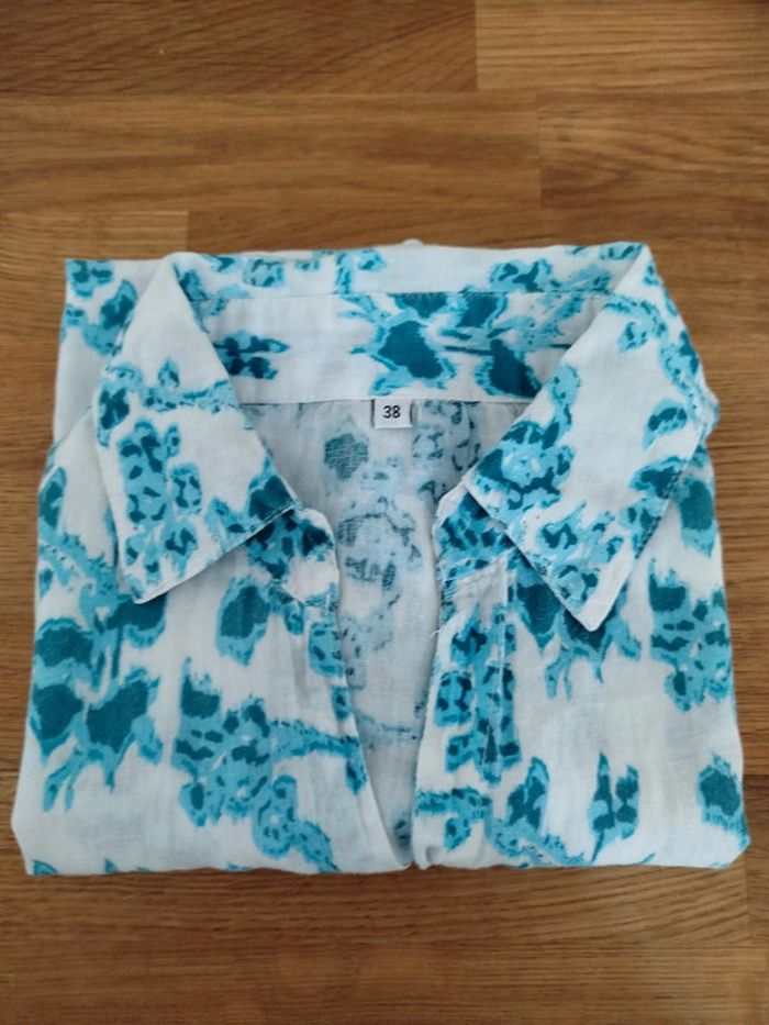 #chemise#motif fleuri - photo numéro 5