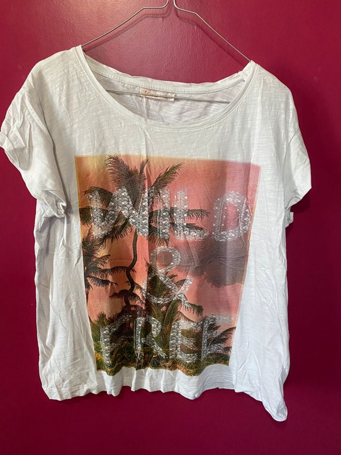 Tee shirt blanc gémo