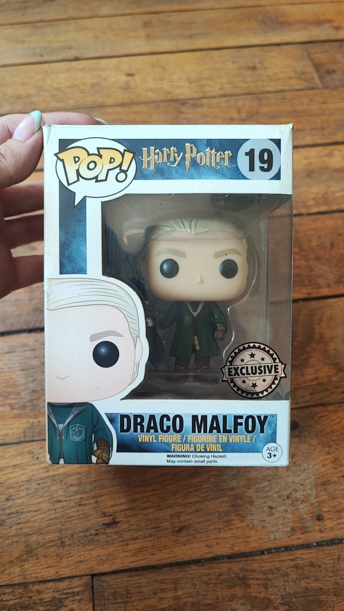Funko Pop Draco Malefoy Quidditch exclusive