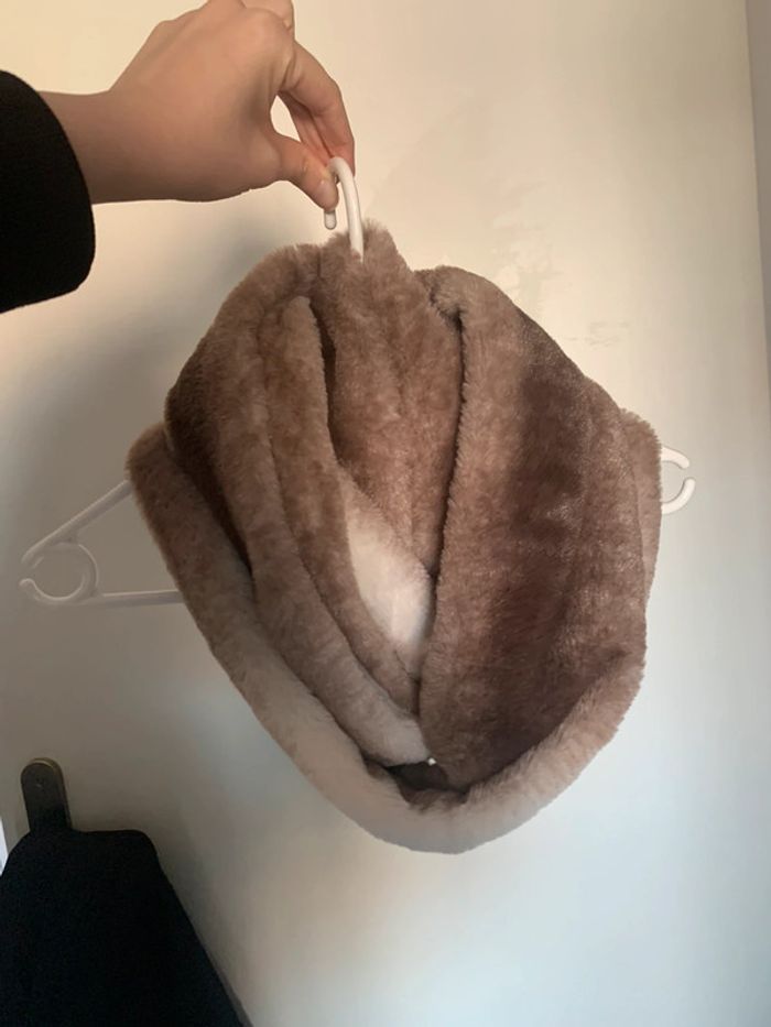 Foulard enroulé SUPER super doux - photo numéro 6
