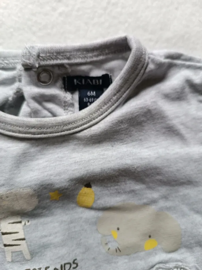 Lot pyjamas bébé garçon taille 6 mois - photo numéro 10