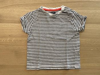 T-shirt manches courtes rayé 18 mois kiabi