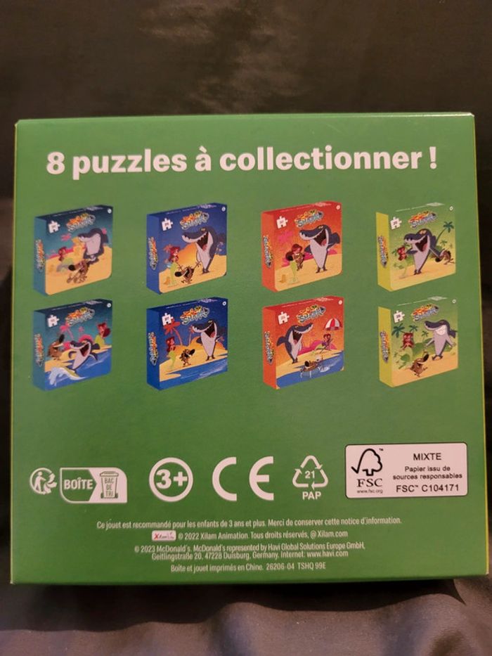 Jeu Happy Meal
Puzzle Zig & Sharko - photo numéro 2