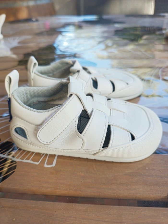 Sandales Irta couleur blanc Zapato Feroz XL+ barefoot ppn - photo numéro 2