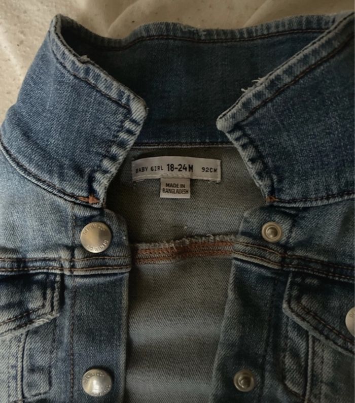 Veste jean bébé - photo numéro 3