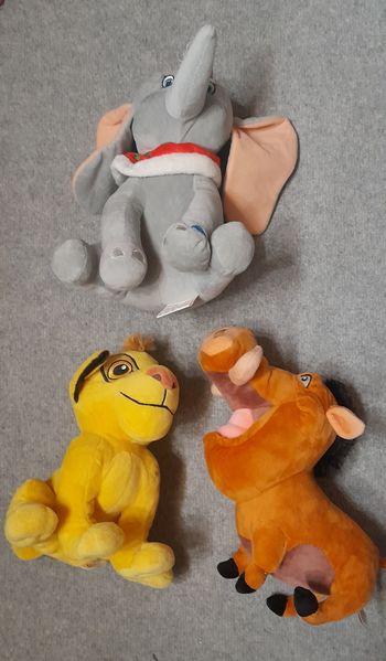 LOT PELUCHES DISNEY MUSICALES