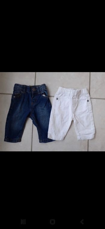 Lot de 2 pantalons