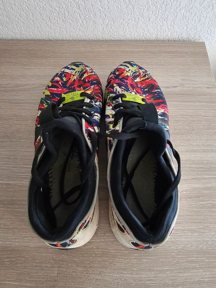 Jolie paire de basket Adidas zx flux torsion pointure 36 2/3 - photo numéro 7