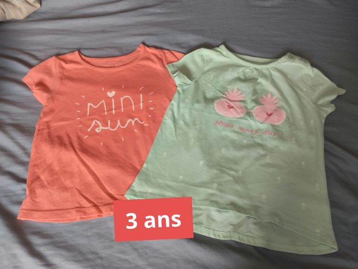 T-shirts taille 3 ans