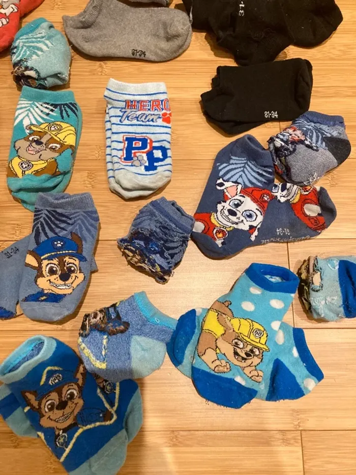 P31/34 - 25 Paires de chaussettes modèle socquette - photo numéro 2