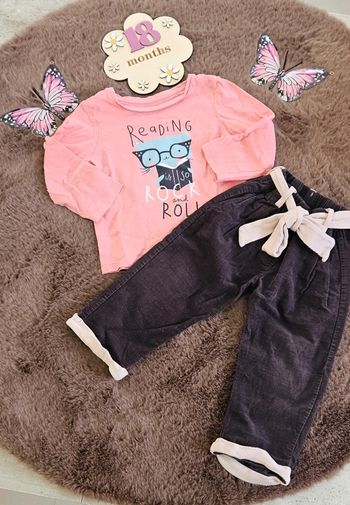 Ensemble bébé fille 18 mois