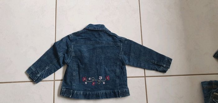 Veste en jean fille Okaidi 12 mois vi - photo numéro 3