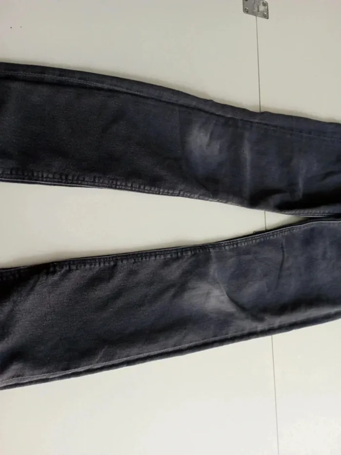 Jean 12-13 ans denim co noir - photo numéro 5