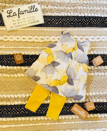 Ensemble fille printemps été