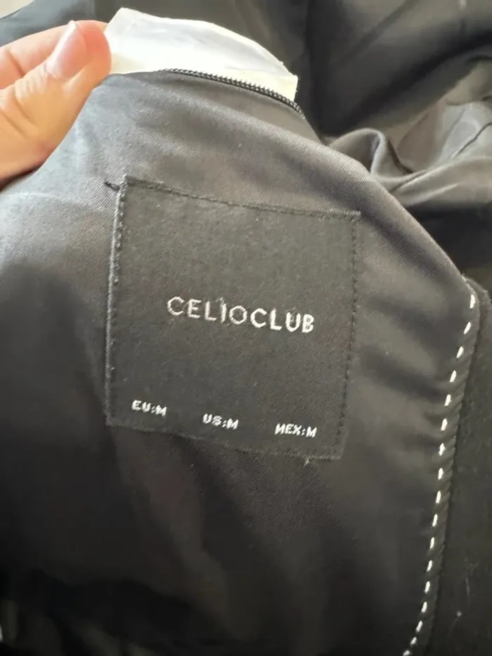 Manteau habillé Célio, taille M, très bon état - photo numéro 3