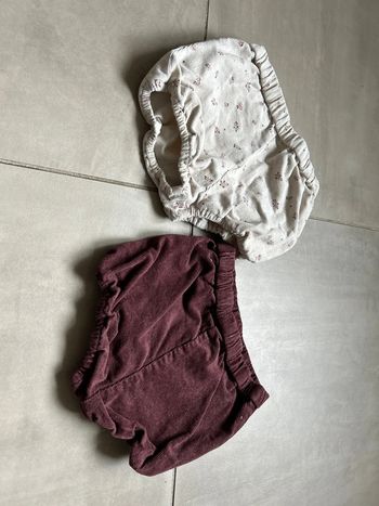 Lot 2 Bloomers verbaudet 9mois