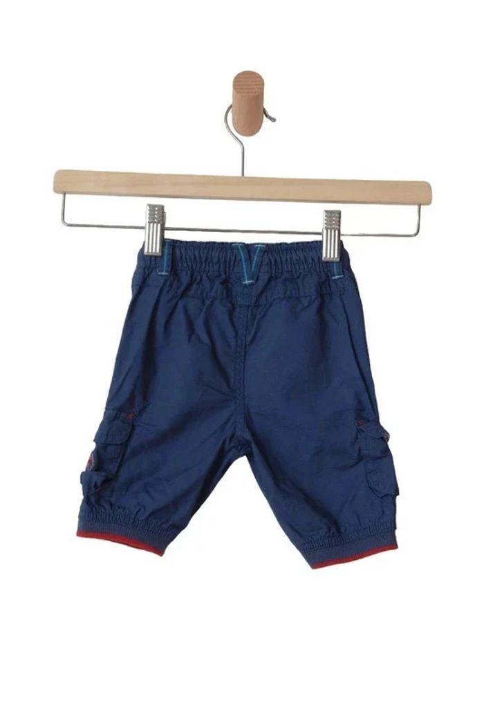 Ensemble bleu chemise légère + bermuda - Sergent Major 9 mois - photo numéro 5