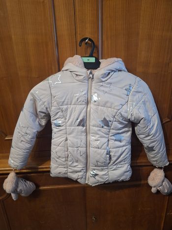 Veste réversible fille