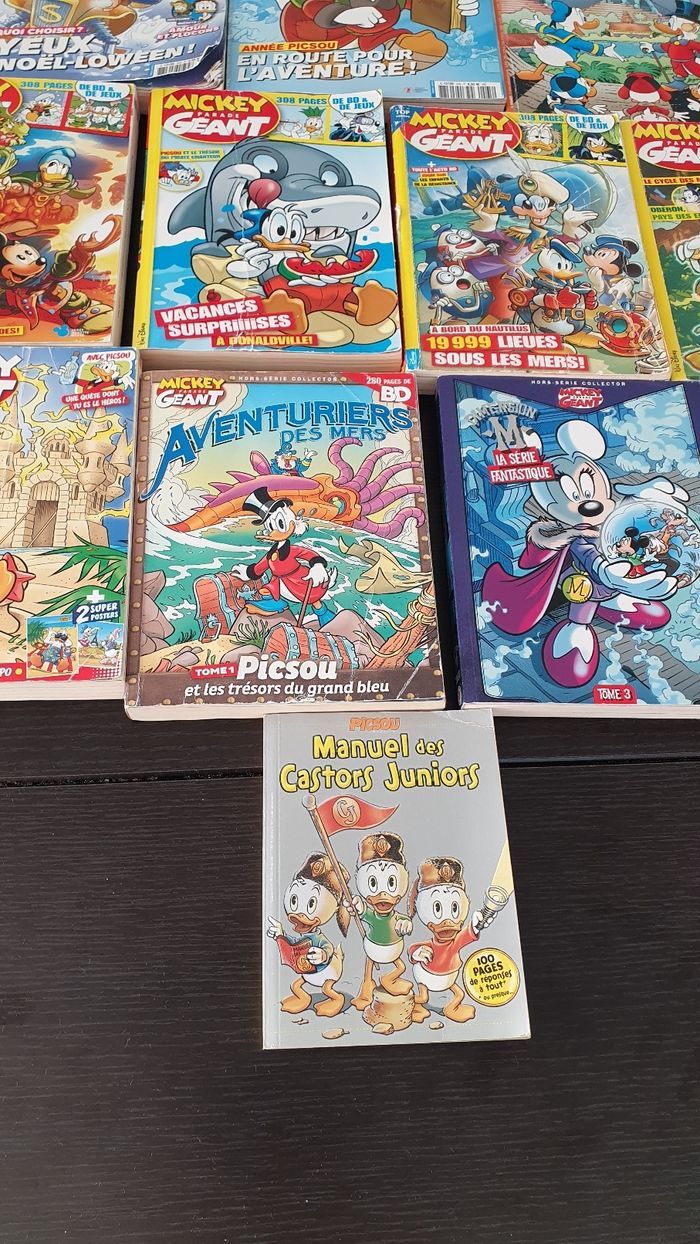 Lot de 15 Picsou, Mickey, Rapetou ... - photo numéro 6