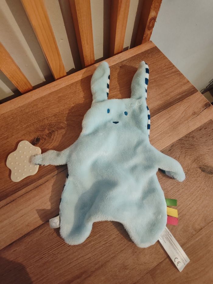 Frimousse lapin bleu oxybul