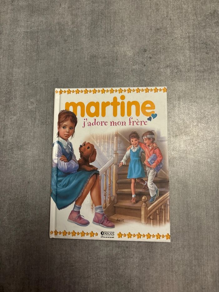 Livre Martine, j’adore mon frère