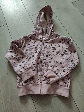 Gilet zippé fille 6 ans Z