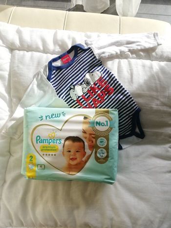 Couches pampers premium protect 2