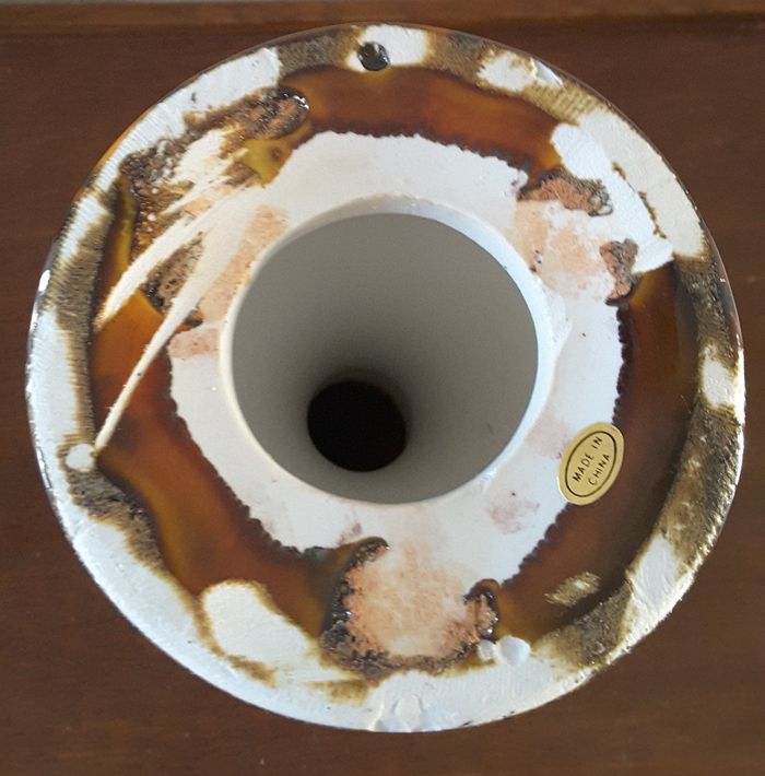 Bougeoir en céramique émaillée - photo numéro 4