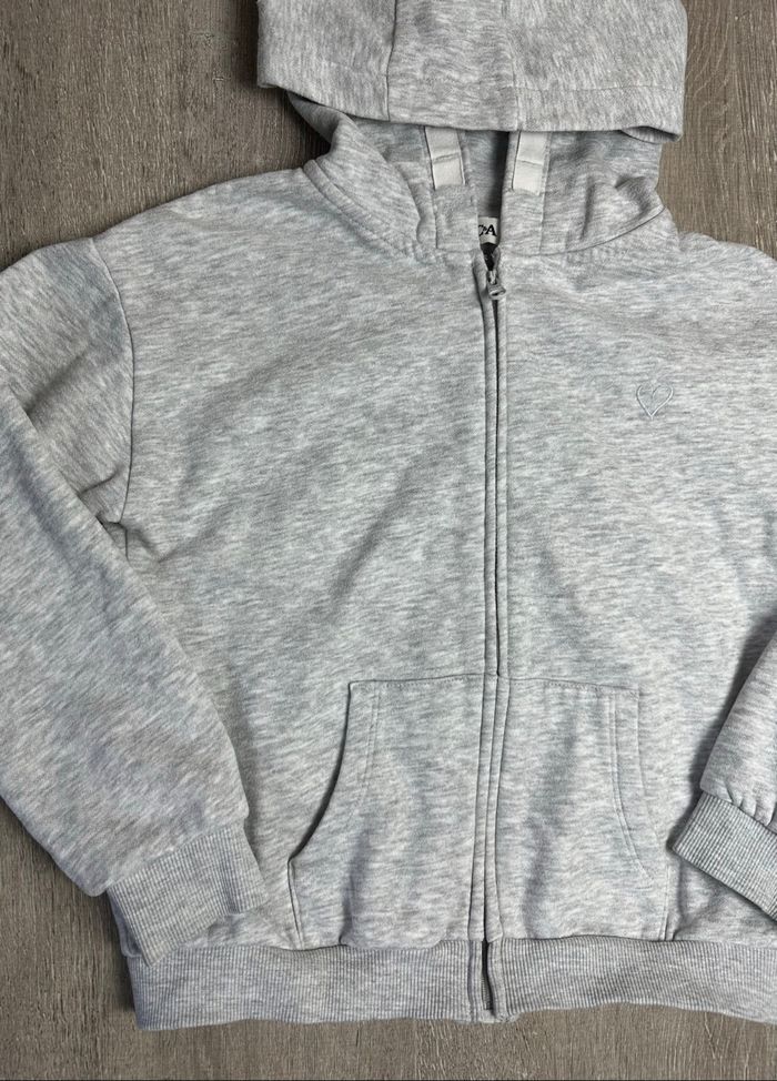 Ensemble pantalon de jogging et sweat zippé - taille 8 ans - photo numéro 8