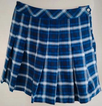 Magnifique jupe plissée à carreaux bleu H&M taille 34