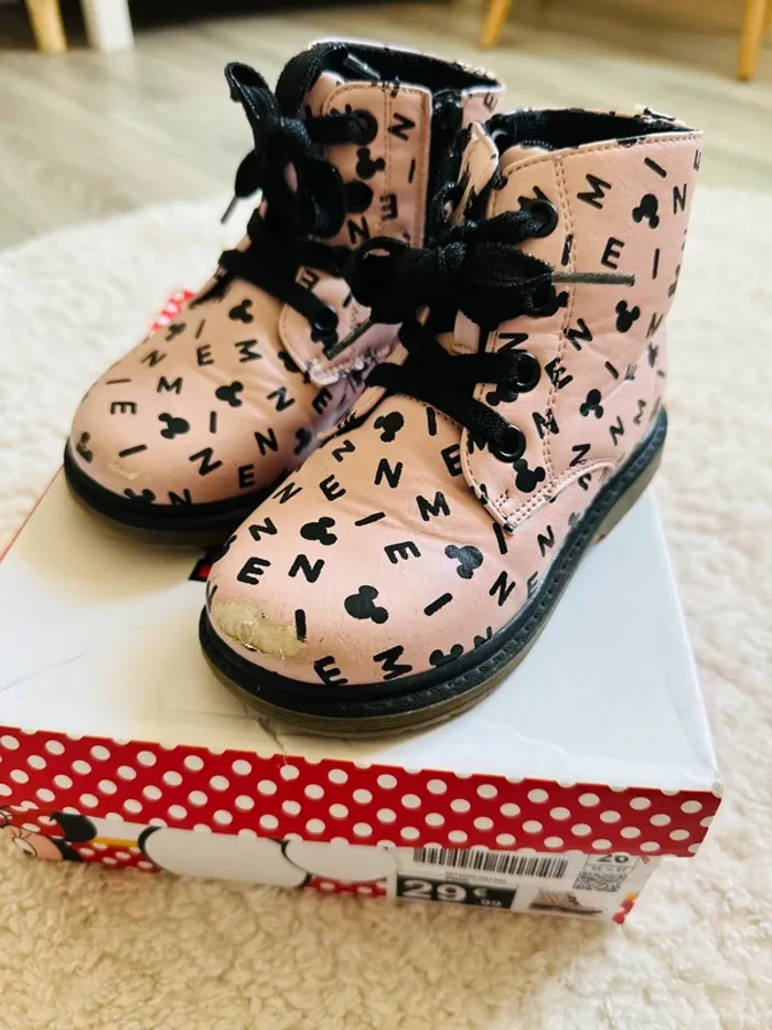 Bottines Minnie Mouse 26 - photo numéro 2