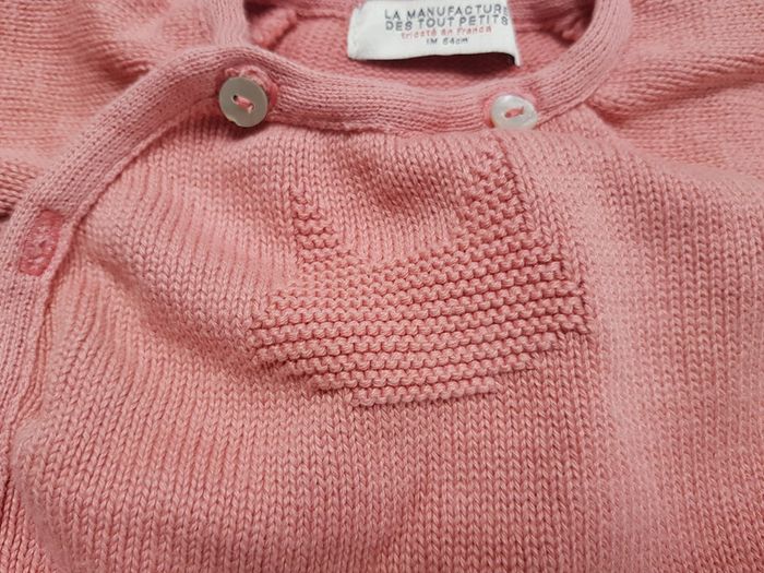 Gilet/brassière la manufacture des tous petits 1 mois - photo numéro 3