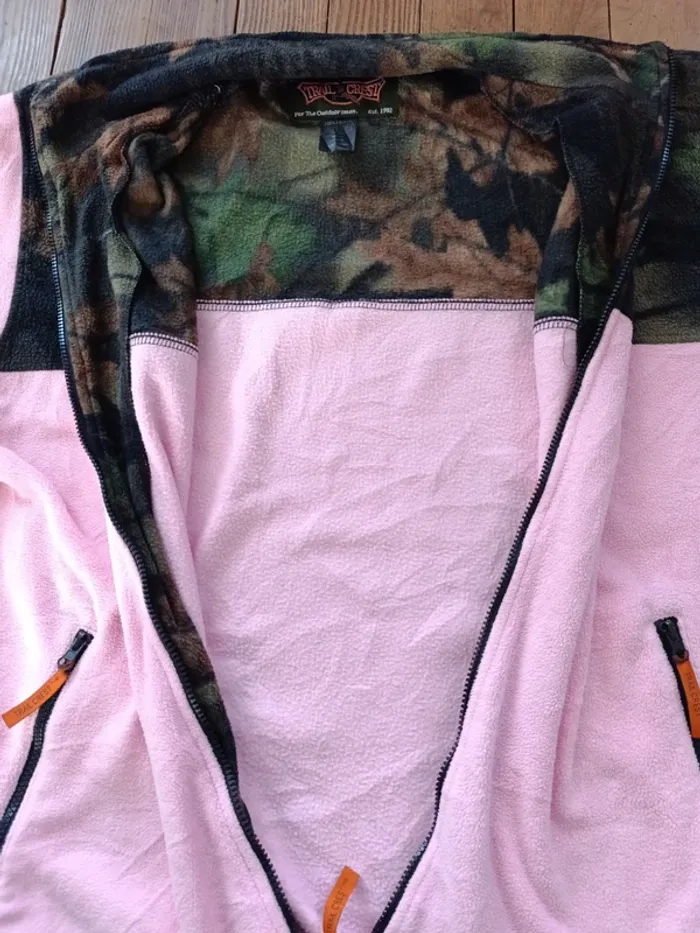 Veste polaire Trail Crest rose Realtree camo XXL - photo numéro 6
