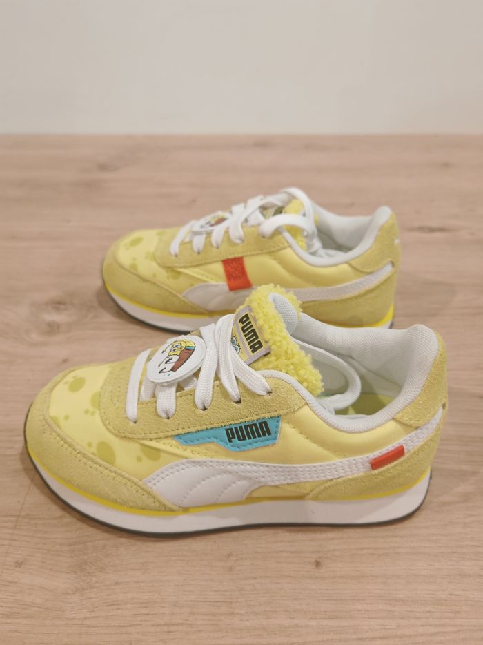 Basket fille, taille 32, Puma Bob l'éponge - photo numéro 5