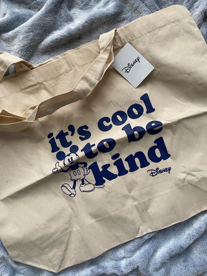 Tote bag it’s cool to be kind Mickey