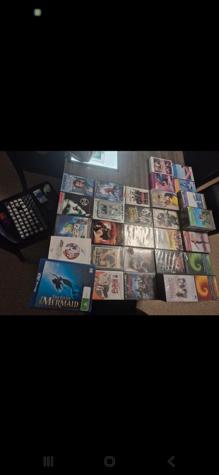 Lot de DVD blu ray + de 50 💿