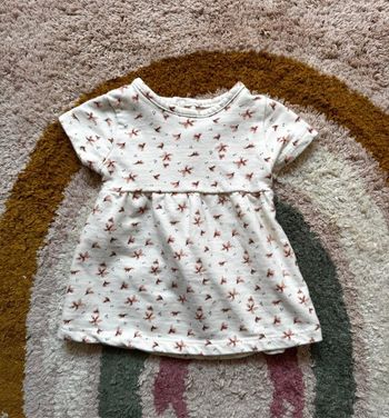 Robe à motif ( 0 mois )