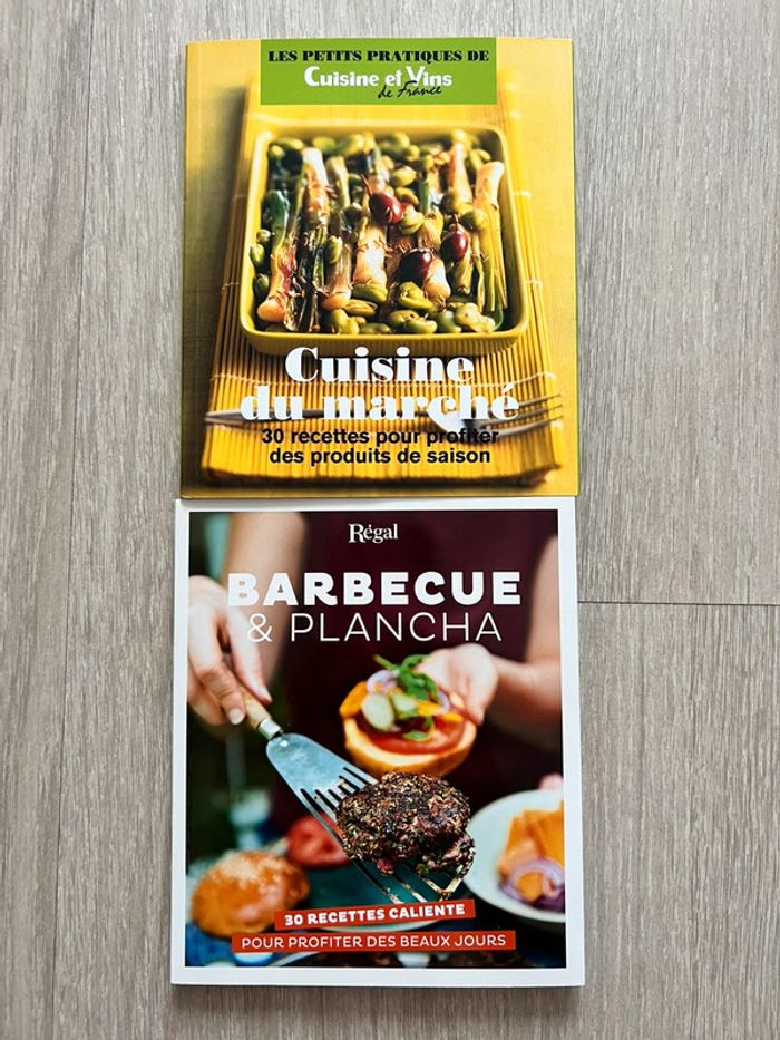 Lot livres de cuisine