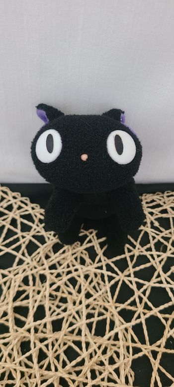 Peluche Kiki la Petite Sorcière Chat Allongé