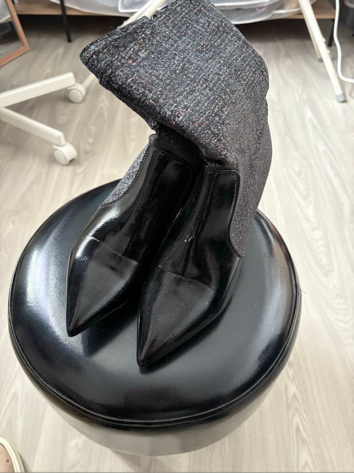 Bottes mi mollet taille 40 - photo numéro 3