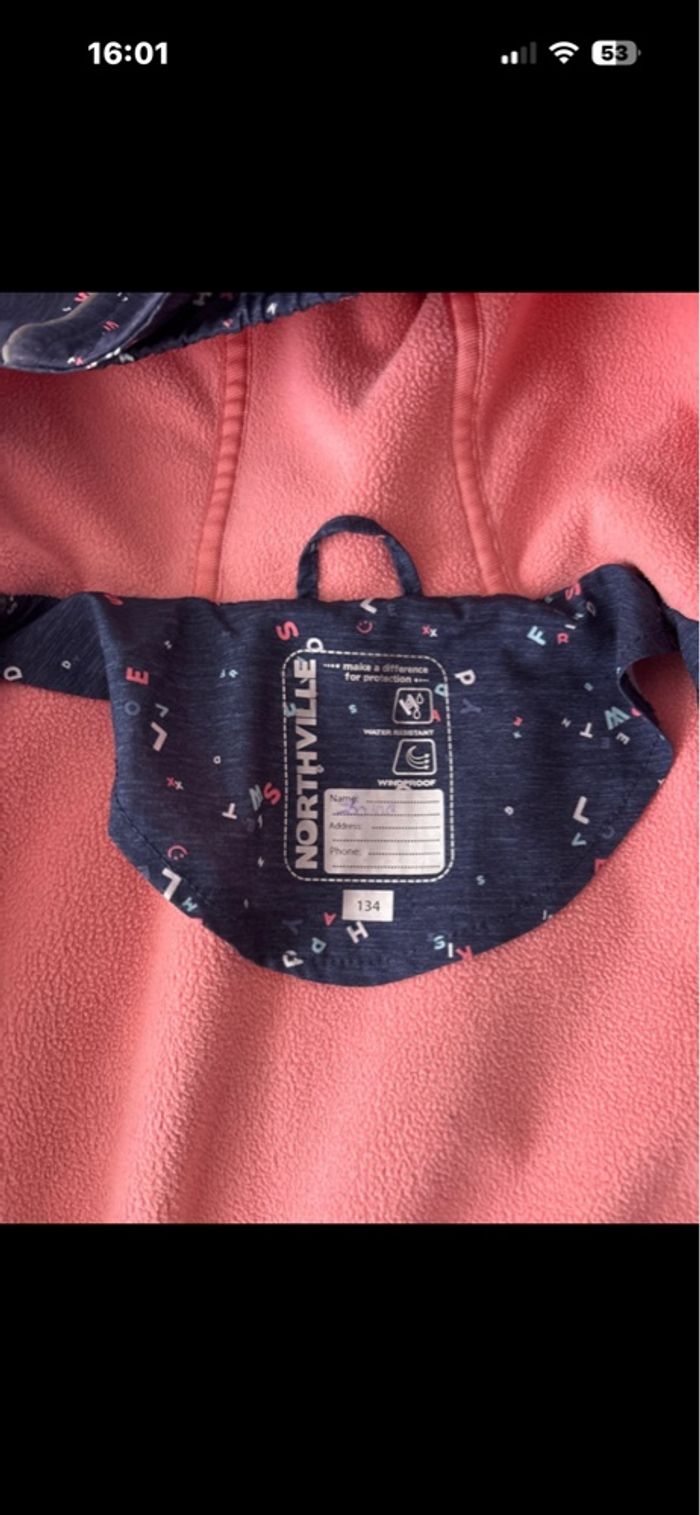 Veste coupe vent 9/10 ans - photo numéro 5