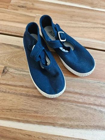 Chaussures bleu marine shoe bi dou 25