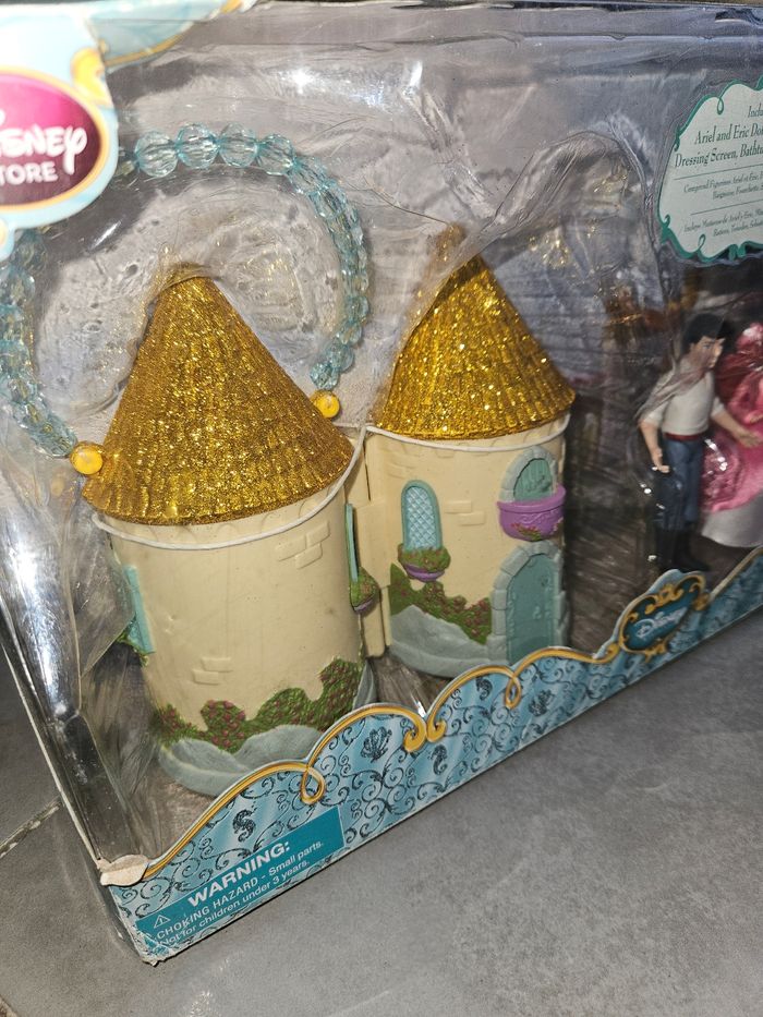 Coffret playset mini maison poupée Ariel et Éric petite sirène - photo numéro 9