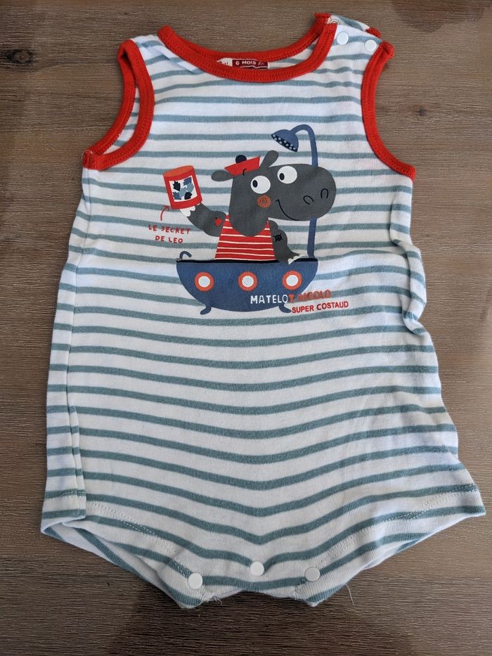 Débardeur short bébé