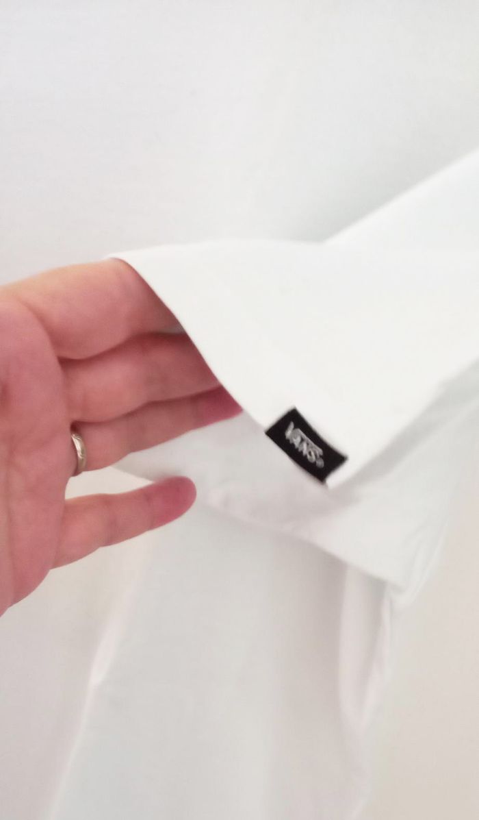 T-shirt blanc - Vans - (Taille M) Neuf sans étiquette - photo numéro 4