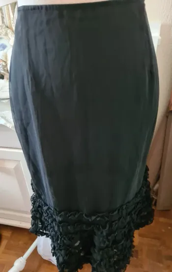 Jupe chic noire Jacqueline Riu Taille 2 (40/42) Neuve