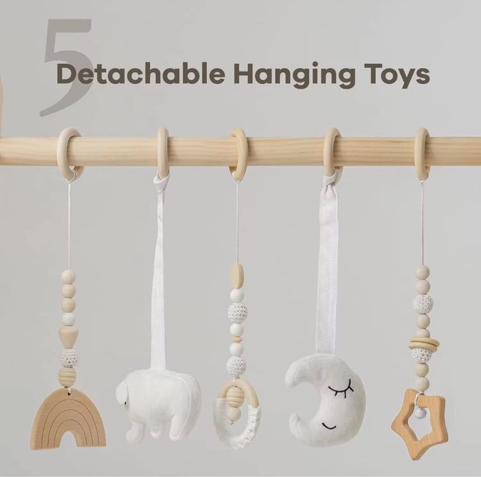 Arche bébé  d’éveil en bois - photo numéro 9